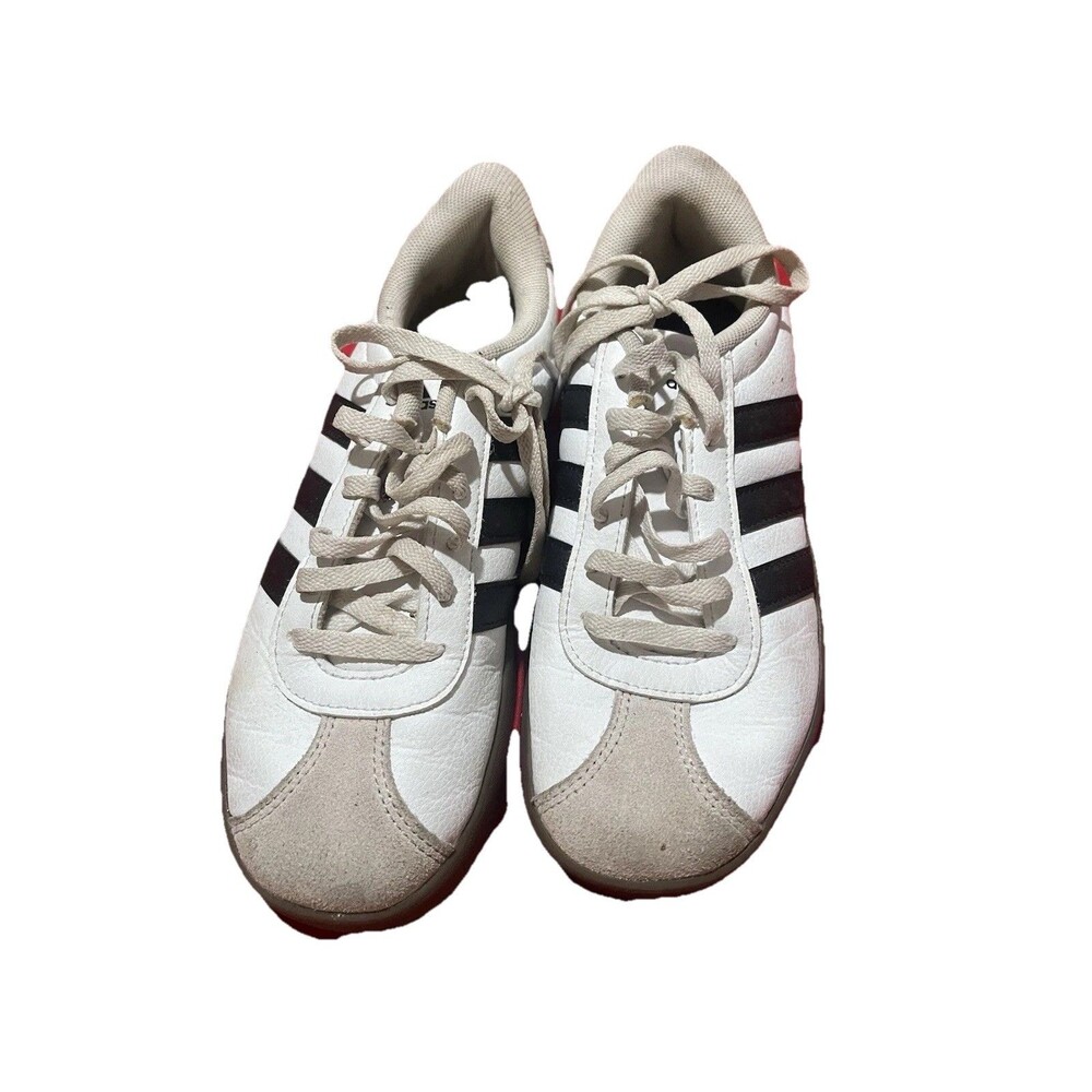 Adidas VL Court 3 Kids' Sneakers - White/Black